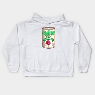 Tin of beetroot Kids Hoodie